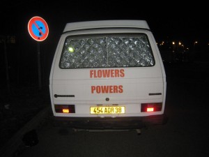 Flower van